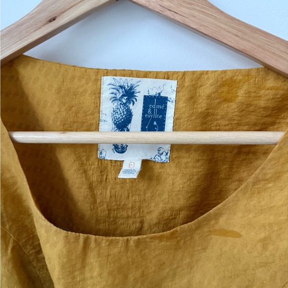 Anthropologie: A Sunny Day in Paris Cafe Edme & Esyllte Dress - Picture 3 of 9